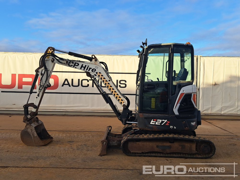 2019 Bobcat E27Z - Miniekskavaator: pilt 2 2019 Bobcat E27Z - Miniekskavaator: pilt 2