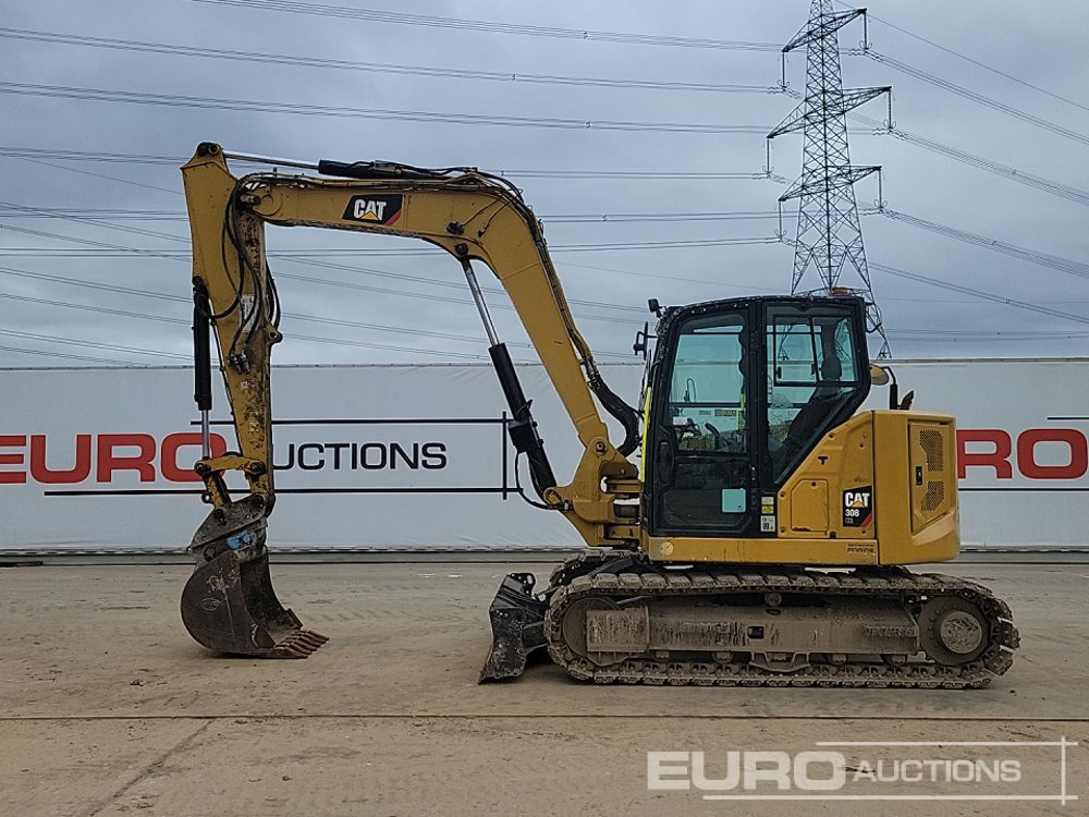 2019 CAT 308CR - Miniekskavaator: pilt 2 2019 CAT 308CR - Miniekskavaator: pilt 2