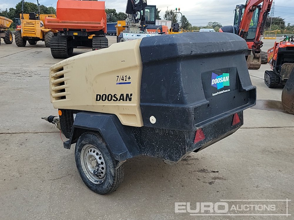 2019 Doosan 140CFM Single Axle Compressor - Õhukompressor: pilt 3 2019 Doosan 140CFM Single Axle Compressor - Õhukompressor: pilt 3
