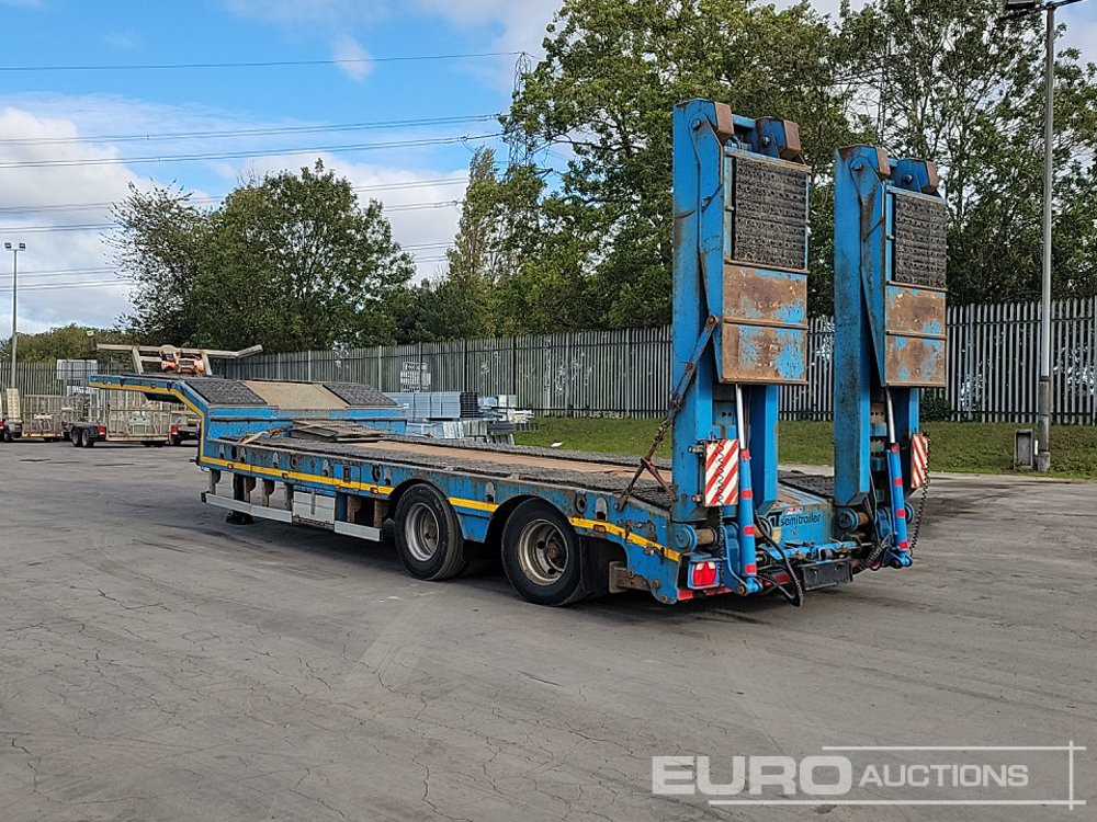 2019 Gurlesenyil Twin Axle Step Frame Low Loader Trailer, Outriggers, Winch, Hydraulic Fliptoe Ramps - Madal platvormpoolhaagis: pilt 3 2019 Gurlesenyil Twin Axle Step Frame Low Loader Trailer, Outriggers, Winch, Hydraulic Fliptoe Ramps - Madal platvormpoolhaagis: pilt 3