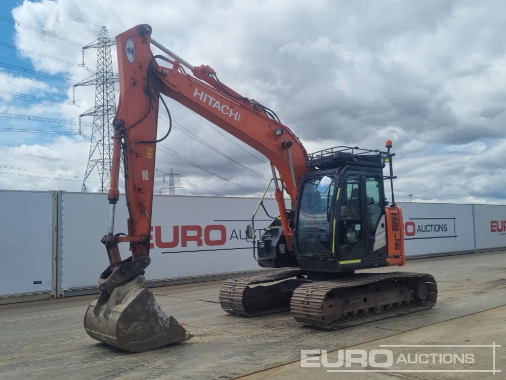 2019 Hitachi ZX135US-6 - Lintekskavaator: pilt 1 2019 Hitachi ZX135US-6 - Lintekskavaator: pilt 1