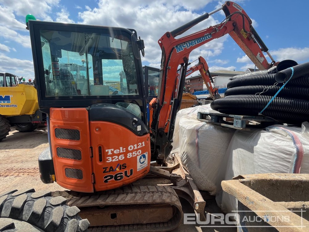 2019 Hitachi ZX26U-5A CR - Miniekskavaator: pilt 3 2019 Hitachi ZX26U-5A CR - Miniekskavaator: pilt 3
