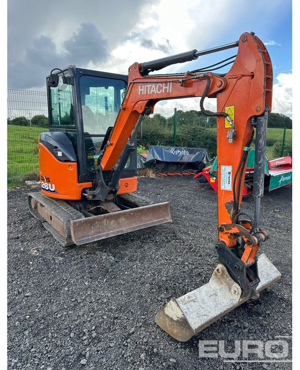 2019 Hitachi ZX26U-6 CR - Miniekskavaator: pilt 4 2019 Hitachi ZX26U-6 CR - Miniekskavaator: pilt 4