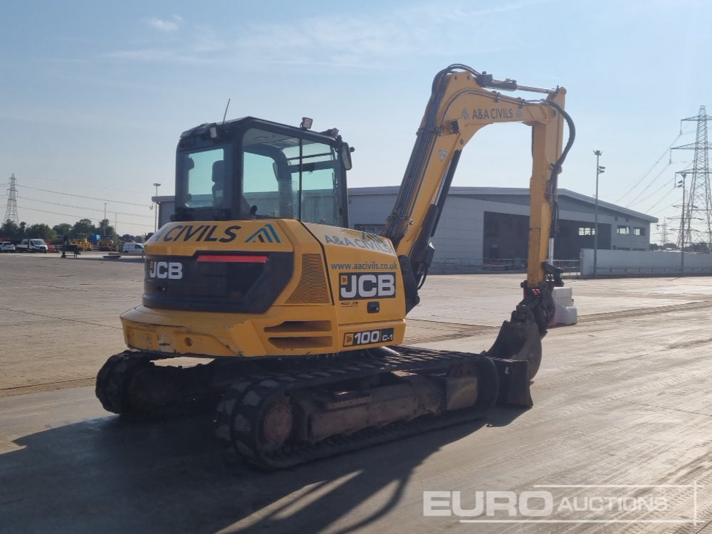 2019 JCB 100C-1 - Lintekskavaator: pilt 5 2019 JCB 100C-1 - Lintekskavaator: pilt 5