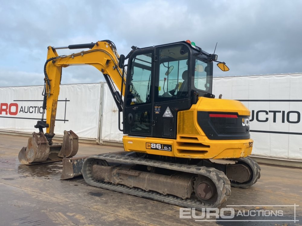 2019 JCB 86C-1 - Miniekskavaator: pilt 3 2019 JCB 86C-1 - Miniekskavaator: pilt 3