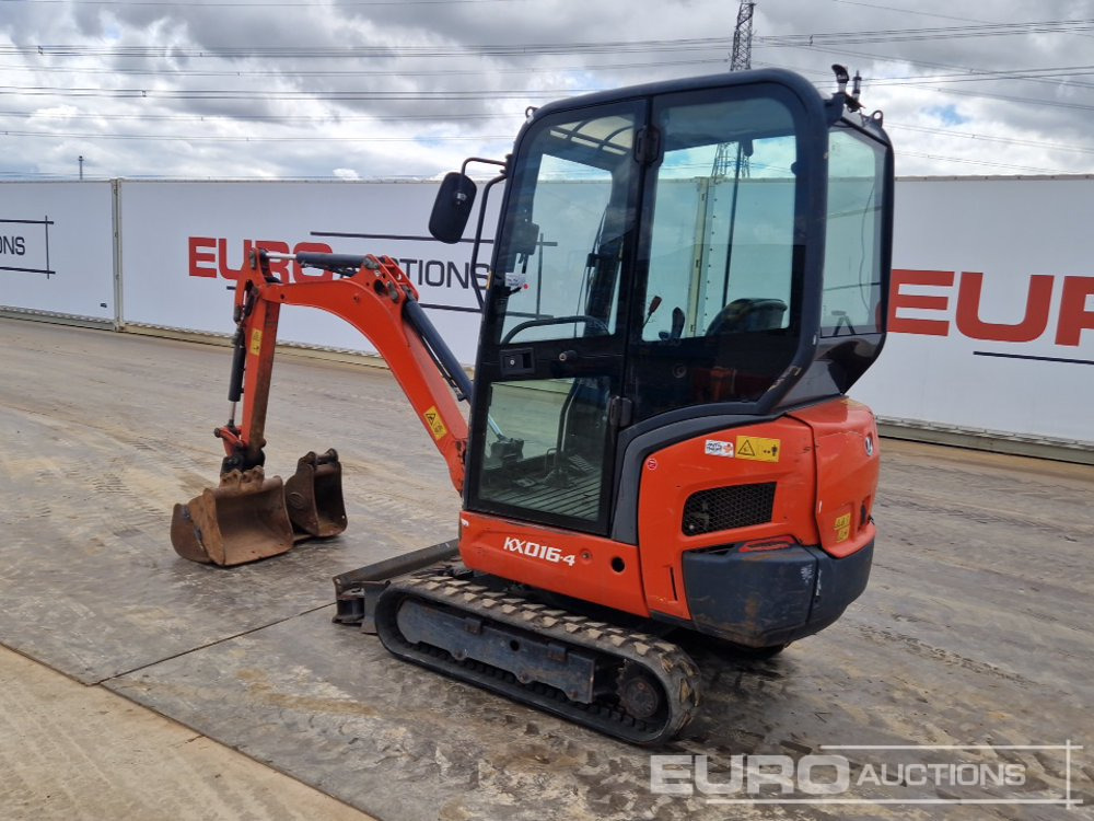2019 Kubota KX016-4 - Miniekskavaator: pilt 3 2019 Kubota KX016-4 - Miniekskavaator: pilt 3