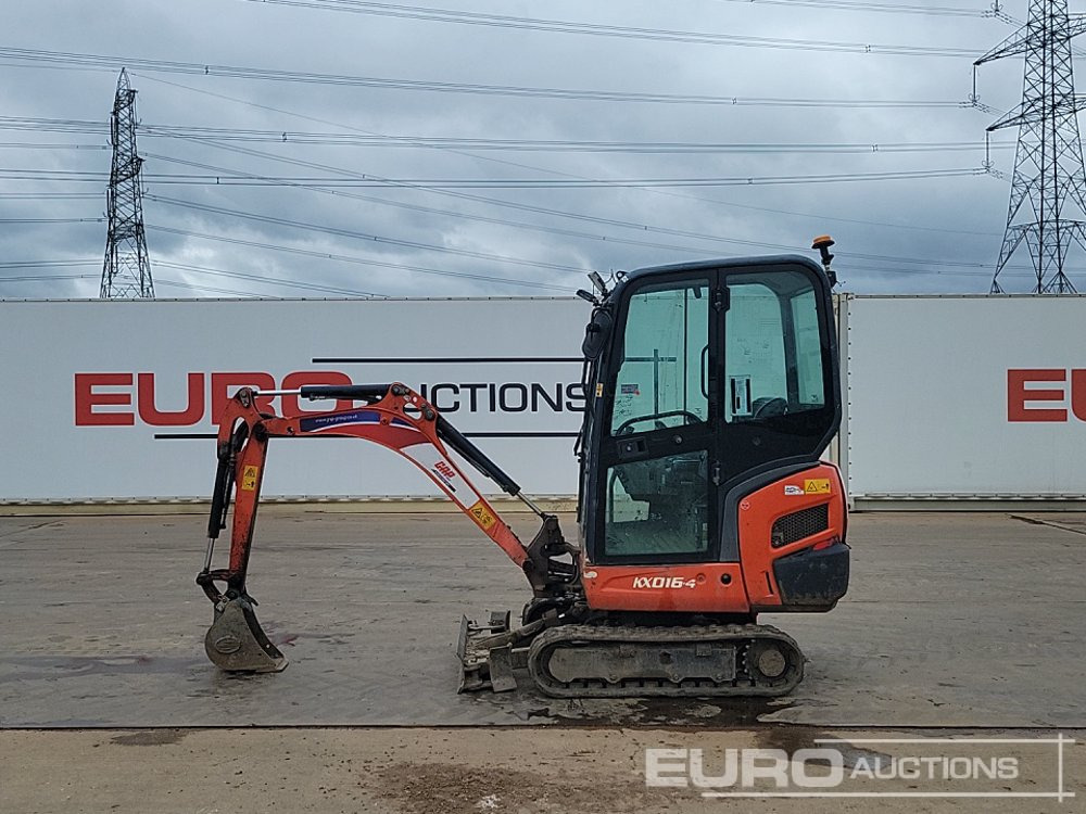2019 Kubota KX016-4 - Miniekskavaator: pilt 2 2019 Kubota KX016-4 - Miniekskavaator: pilt 2