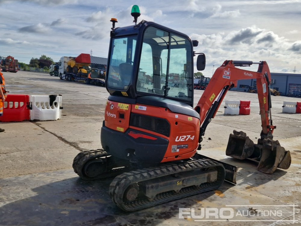2019 Kubota U27-4 - Miniekskavaator: pilt 5 2019 Kubota U27-4 - Miniekskavaator: pilt 5