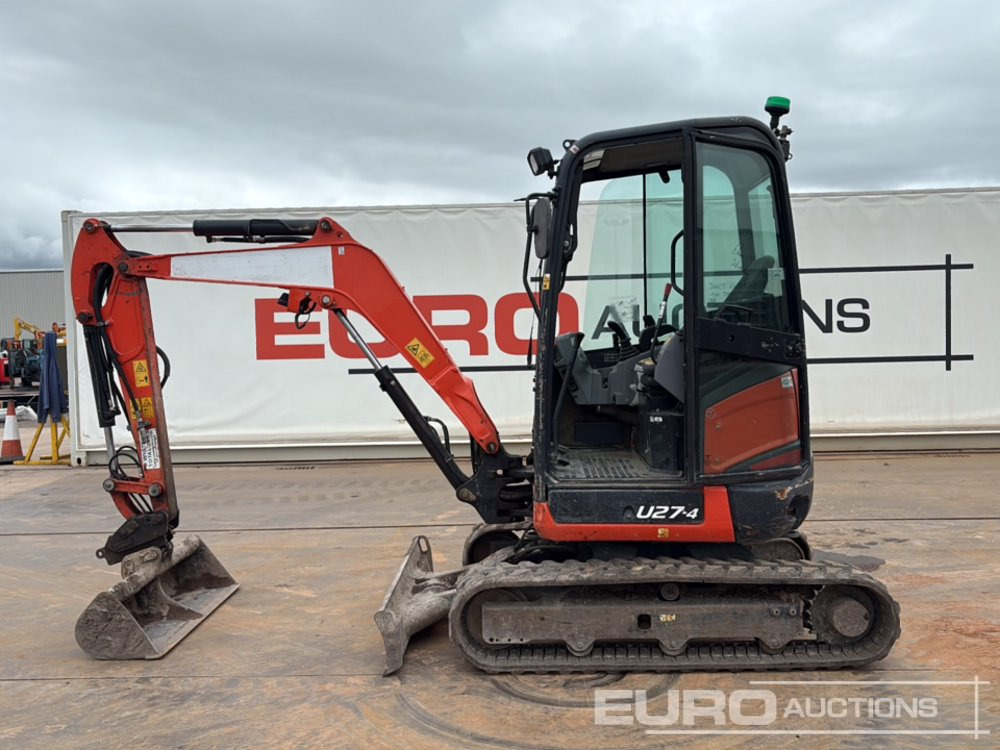 2019 Kubota U27-4 - Miniekskavaator: pilt 2 2019 Kubota U27-4 - Miniekskavaator: pilt 2