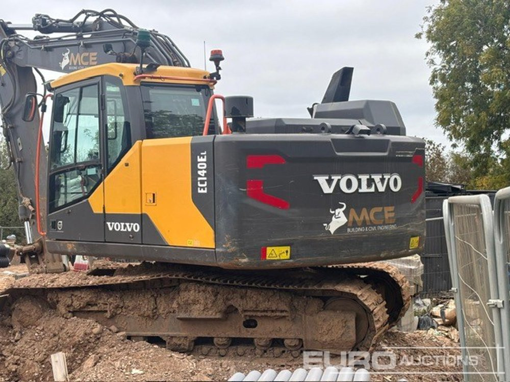 2019 Volvo EC140EL - Lintekskavaator: pilt 3 2019 Volvo EC140EL - Lintekskavaator: pilt 3
