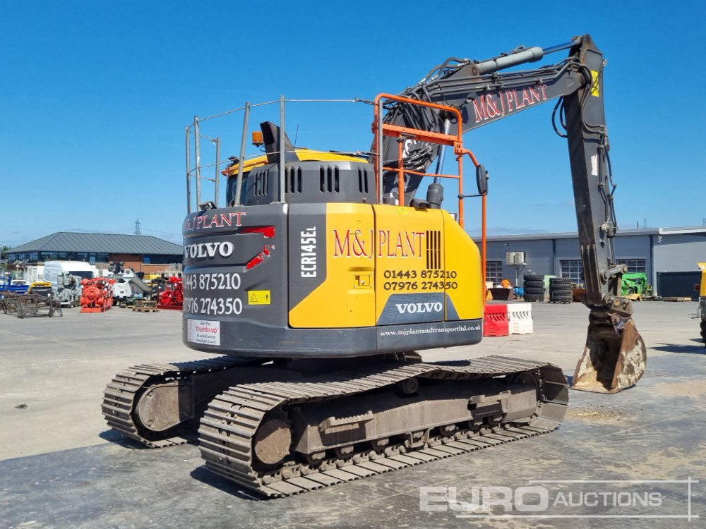 2019 Volvo ECR145EL - Lintekskavaator: pilt 5 2019 Volvo ECR145EL - Lintekskavaator: pilt 5