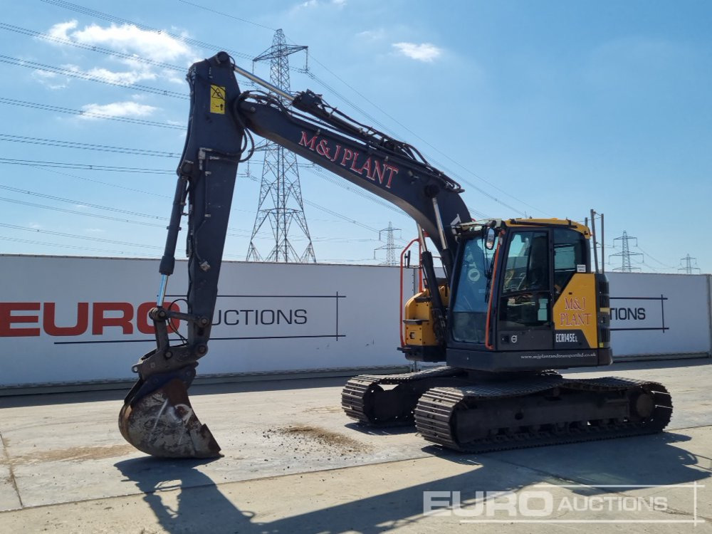 2019 Volvo ECR145EL - Lintekskavaator: pilt 1 2019 Volvo ECR145EL - Lintekskavaator: pilt 1