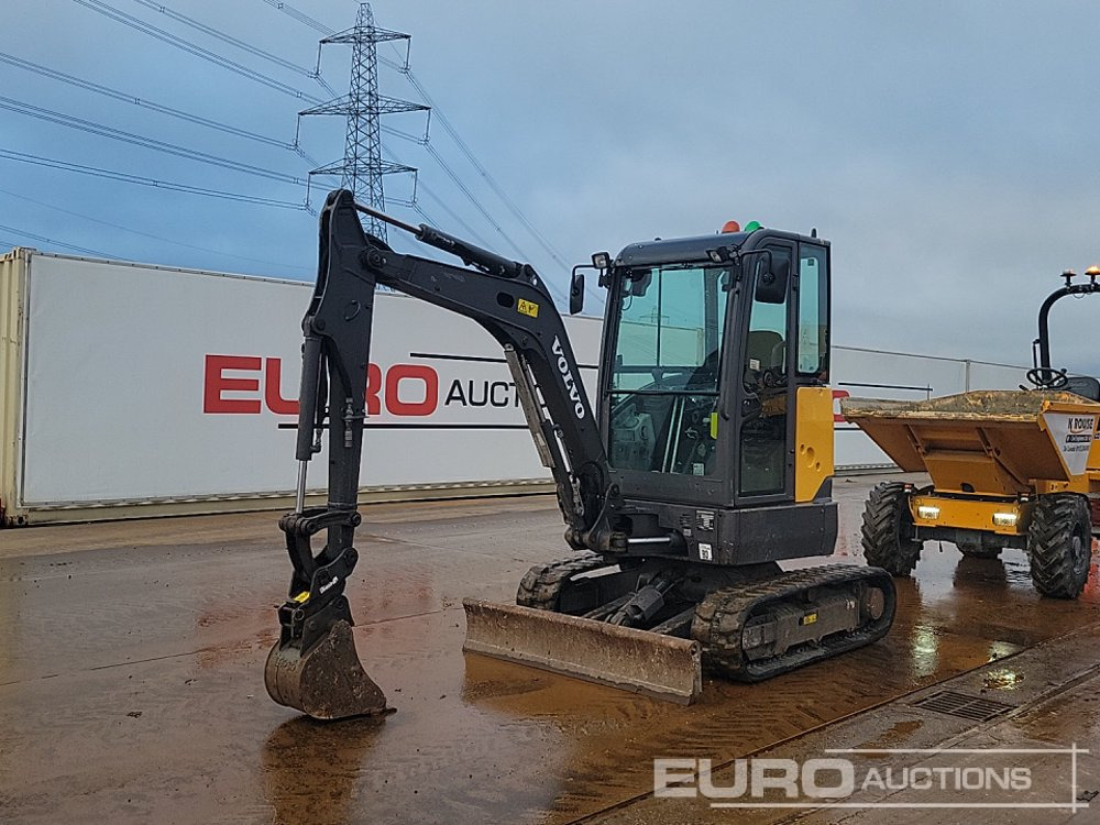 2019 Volvo ECR25D - Miniekskavaator: pilt 1 2019 Volvo ECR25D - Miniekskavaator: pilt 1
