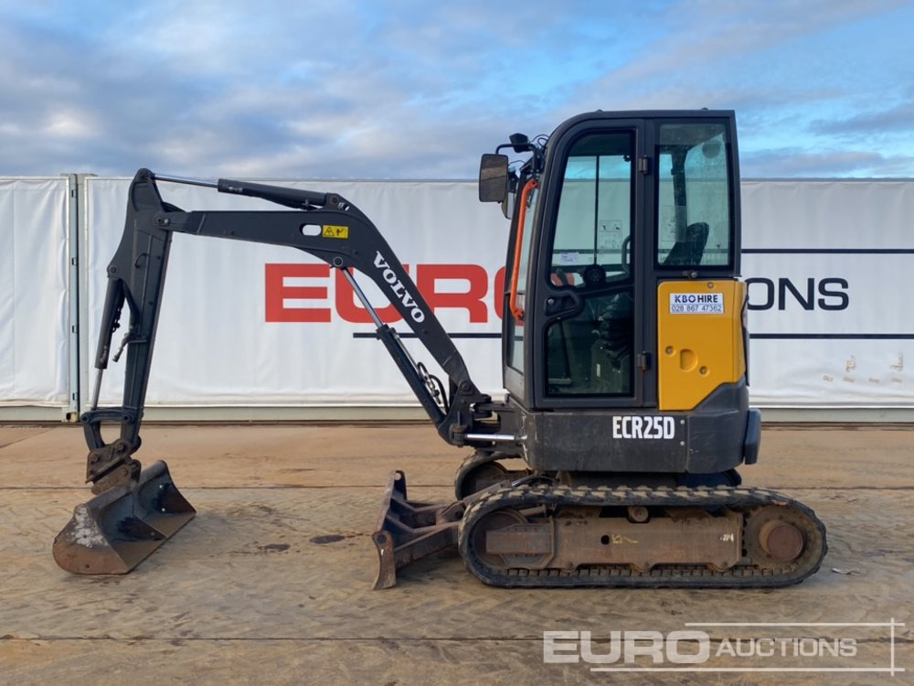 2019 Volvo ECR25D - Miniekskavaator: pilt 2 2019 Volvo ECR25D - Miniekskavaator: pilt 2