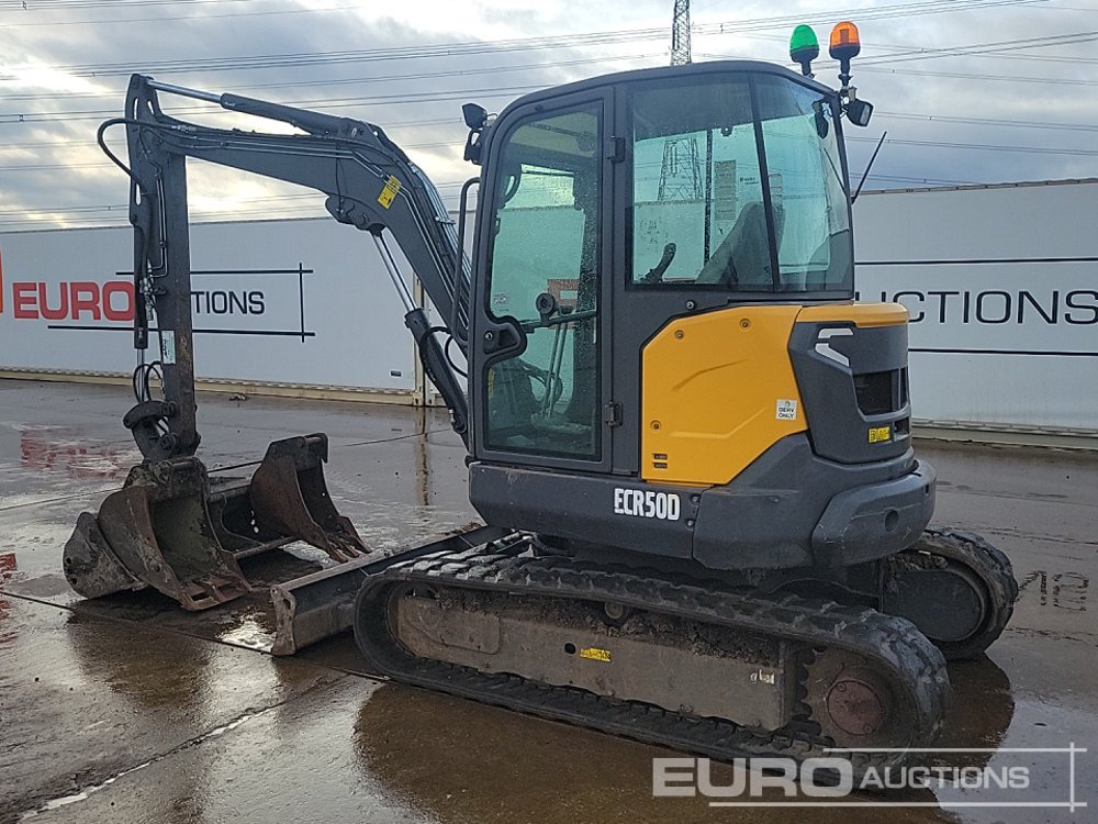 2019 Volvo ECR50D - Miniekskavaator: pilt 3 2019 Volvo ECR50D - Miniekskavaator: pilt 3