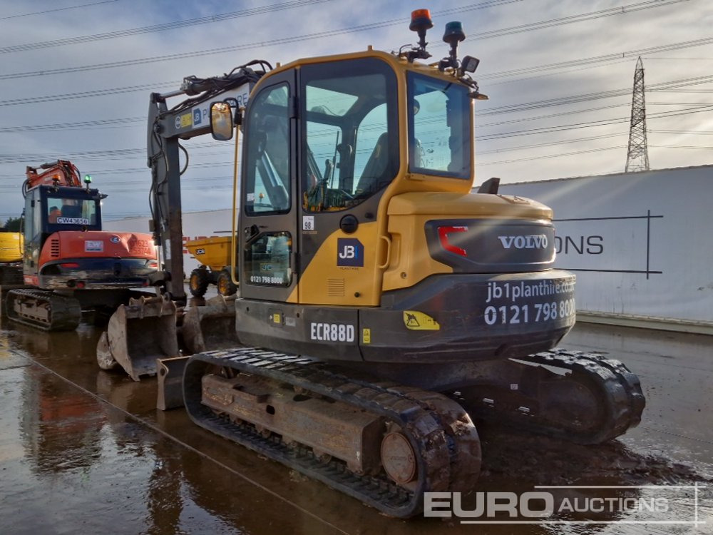 2019 Volvo ECR88D - Miniekskavaator: pilt 3 2019 Volvo ECR88D - Miniekskavaator: pilt 3