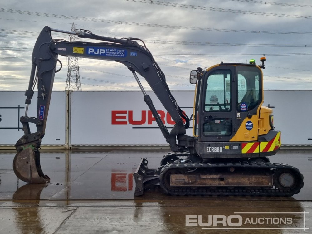 2019 Volvo ECR88D - Miniekskavaator: pilt 2 2019 Volvo ECR88D - Miniekskavaator: pilt 2