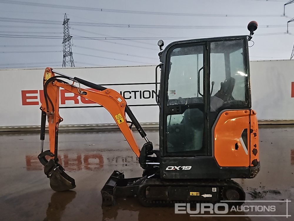 2020 Doosan DX19 - Miniekskavaator: pilt 2 2020 Doosan DX19 - Miniekskavaator: pilt 2