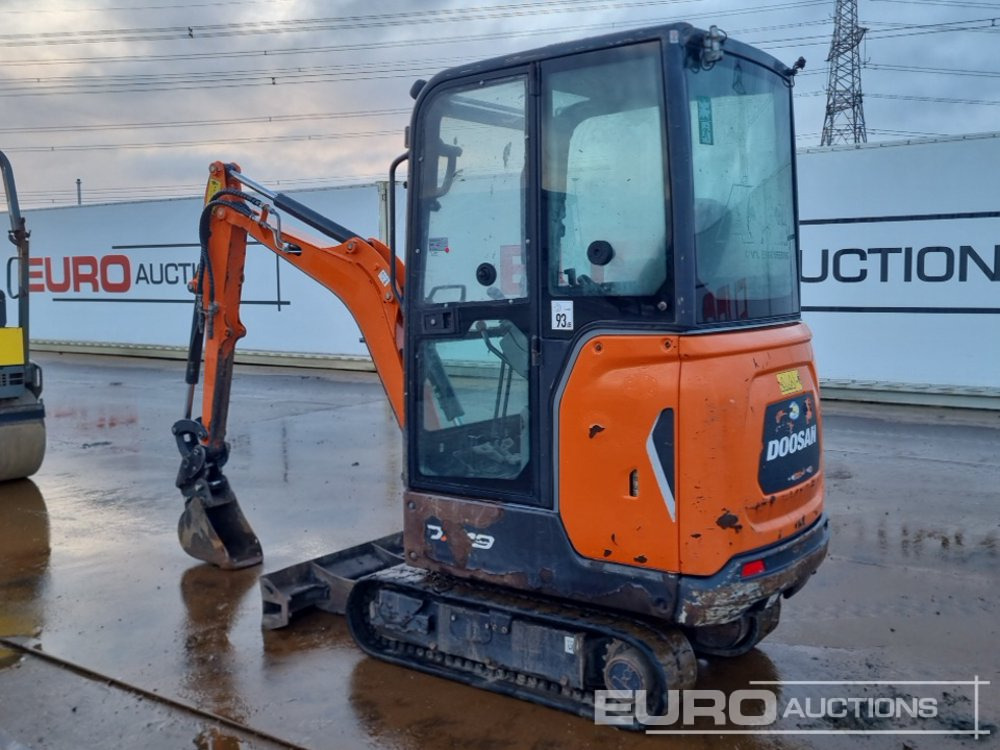 2020 Doosan DX19 - Miniekskavaator: pilt 3 2020 Doosan DX19 - Miniekskavaator: pilt 3