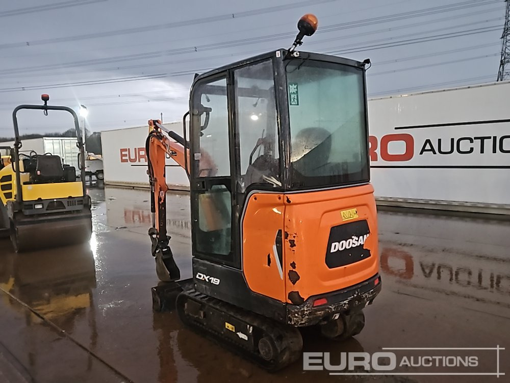 2020 Doosan DX19 - Miniekskavaator: pilt 3 2020 Doosan DX19 - Miniekskavaator: pilt 3