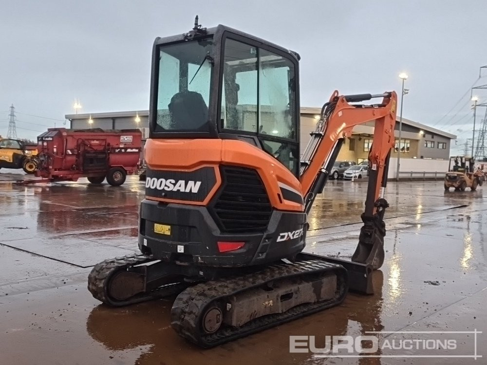 2020 Doosan DX27Z - Miniekskavaator: pilt 5 2020 Doosan DX27Z - Miniekskavaator: pilt 5
