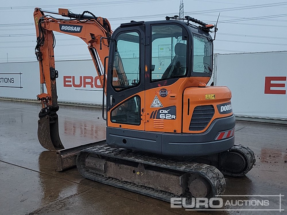 2020 Doosan DX62R-3 - Miniekskavaator: pilt 3 2020 Doosan DX62R-3 - Miniekskavaator: pilt 3
