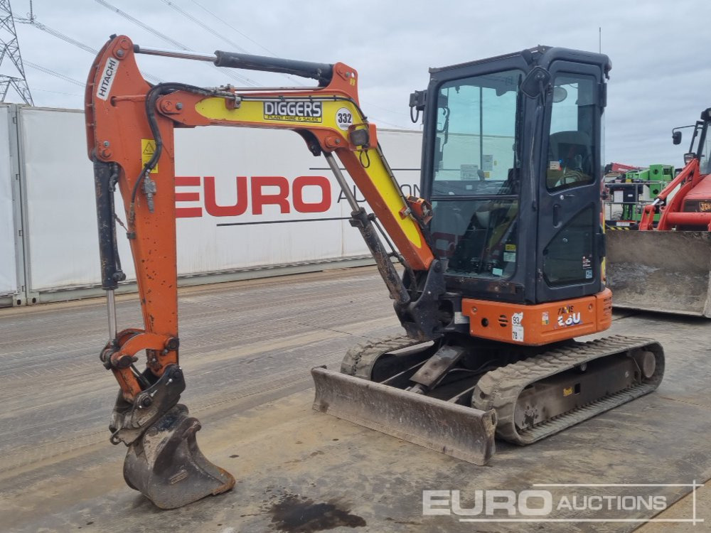 2020 Hitachi ZX26U-6 CR - Miniekskavaator: pilt 1 2020 Hitachi ZX26U-6 CR - Miniekskavaator: pilt 1