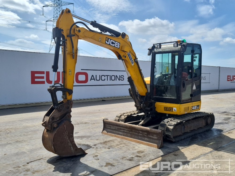 2020 JCB 48Z-1 - Miniekskavaator: pilt 1 2020 JCB 48Z-1 - Miniekskavaator: pilt 1