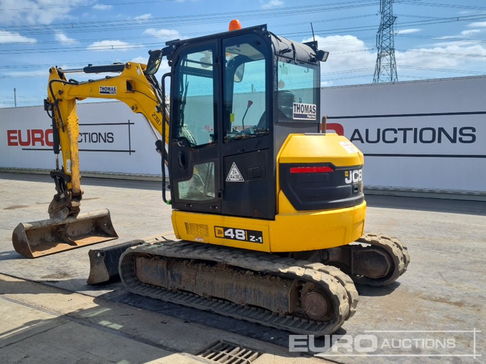 2020 JCB 48Z-1 - Miniekskavaator: pilt 3 2020 JCB 48Z-1 - Miniekskavaator: pilt 3