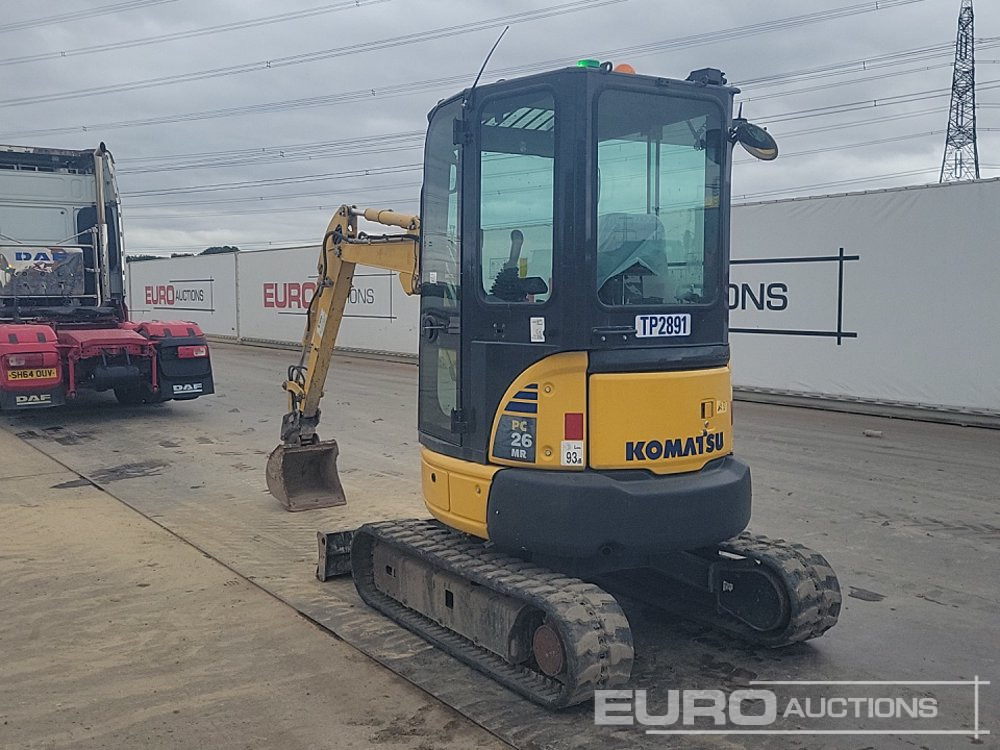 2020 Komatsu PC26MR-3 - Miniekskavaator: pilt 3 2020 Komatsu PC26MR-3 - Miniekskavaator: pilt 3
