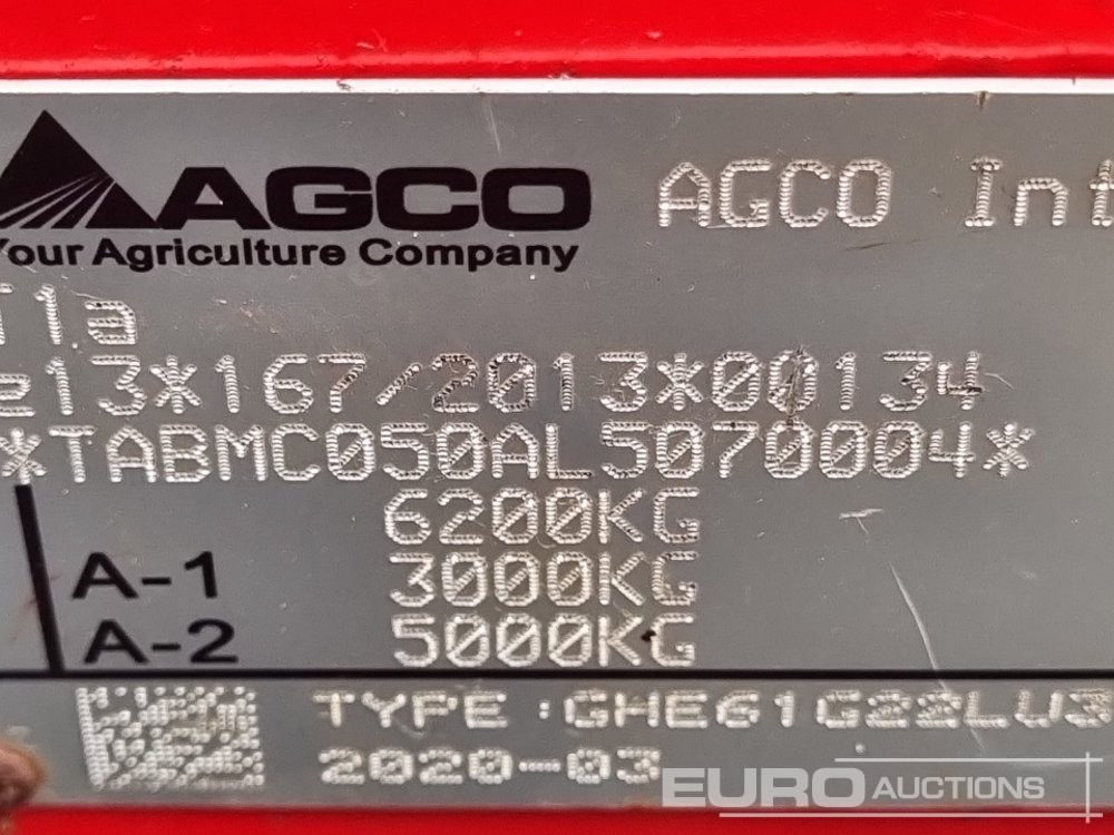 Traktor 2020 Massey Ferguson MF4708: pilt 49