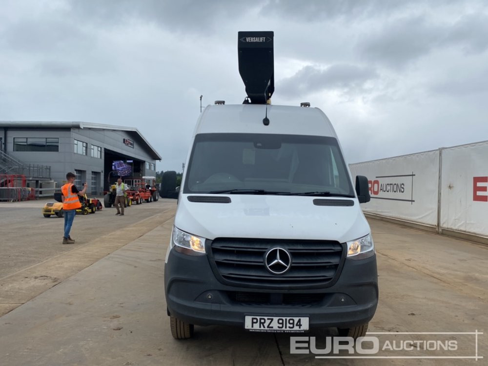 Veoautolt tõusev platvorm 2020 Mercedes Sprinter: pilt 8