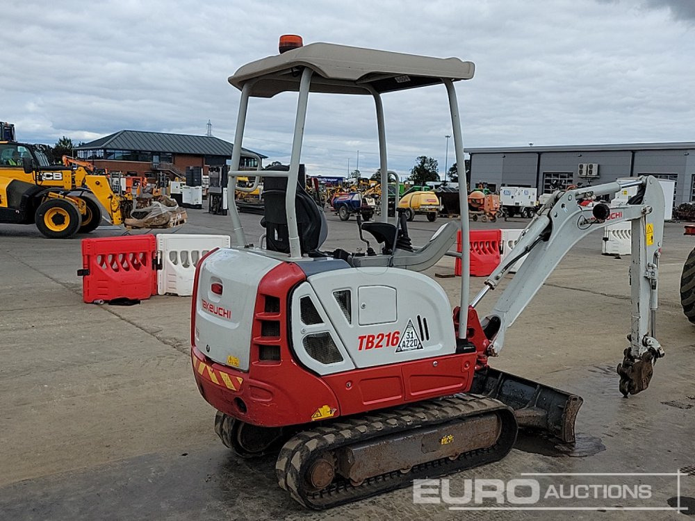 2020 Takeuchi TB216 - Miniekskavaator: pilt 5 2020 Takeuchi TB216 - Miniekskavaator: pilt 5