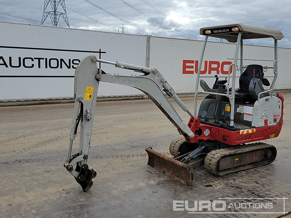 2020 Takeuchi TB216 - Miniekskavaator: pilt 1 2020 Takeuchi TB216 - Miniekskavaator: pilt 1