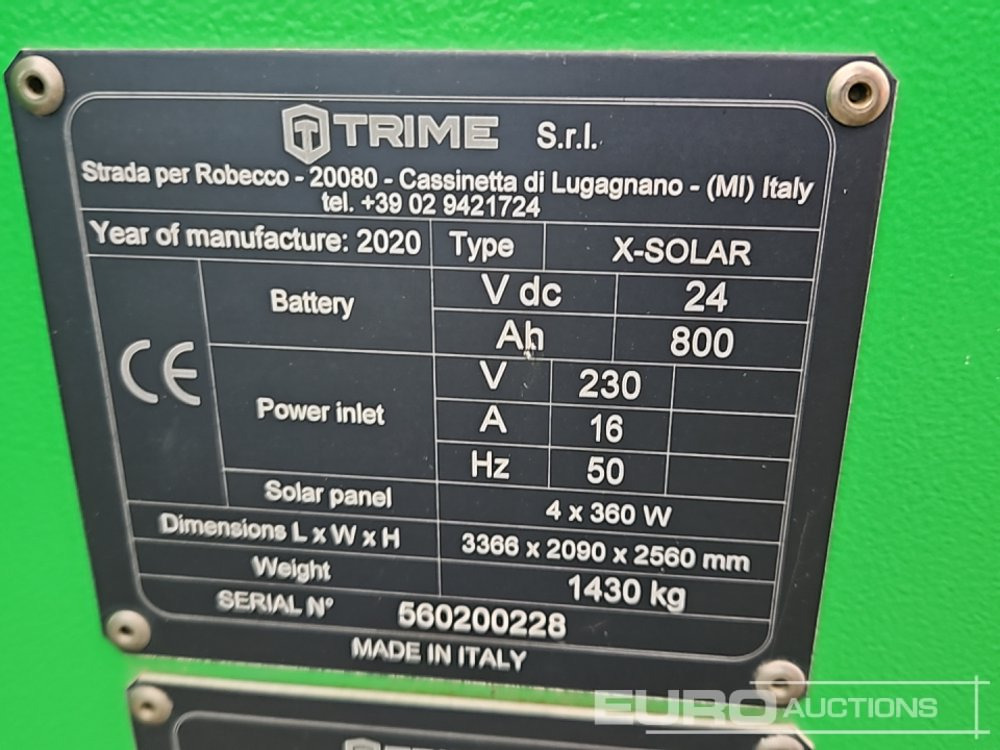 Valgustorn 2020 Trime X-SOLAR: pilt 36