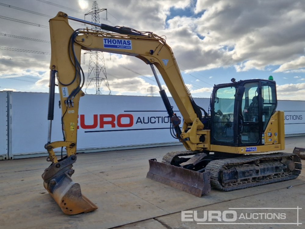 2021 CAT 308CR - Miniekskavaator: pilt 1 2021 CAT 308CR - Miniekskavaator: pilt 1