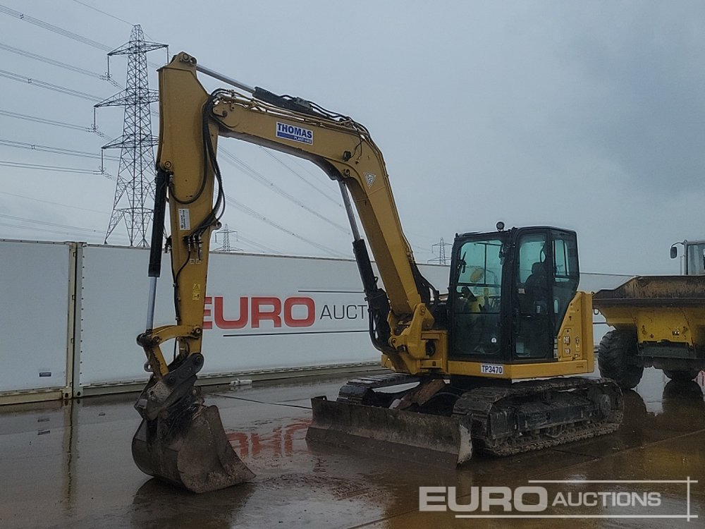 2021 CAT 308CR - Miniekskavaator: pilt 1 2021 CAT 308CR - Miniekskavaator: pilt 1