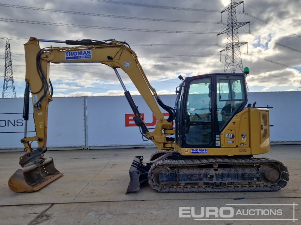 2021 CAT 308CR - Miniekskavaator: pilt 2 2021 CAT 308CR - Miniekskavaator: pilt 2