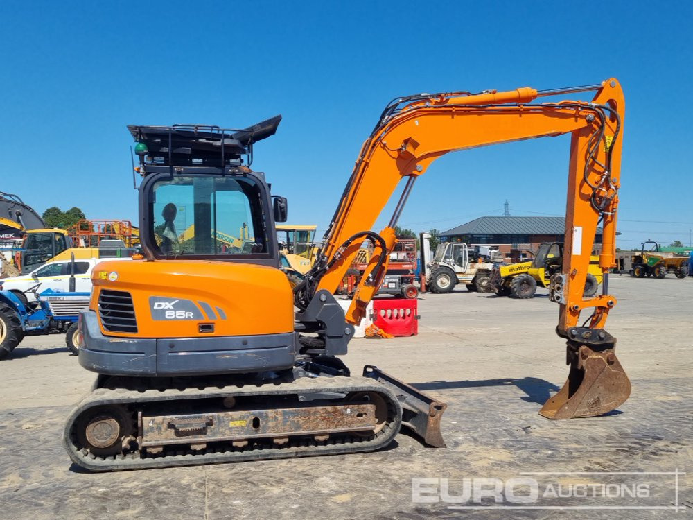 Miniekskavaator 2021 Doosan DX85R-3: pilt 6