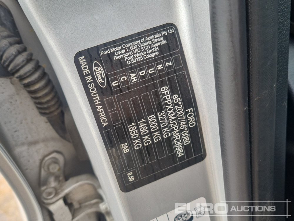 Pikap 2021 Ford Ranger Wildtrack: pilt 43