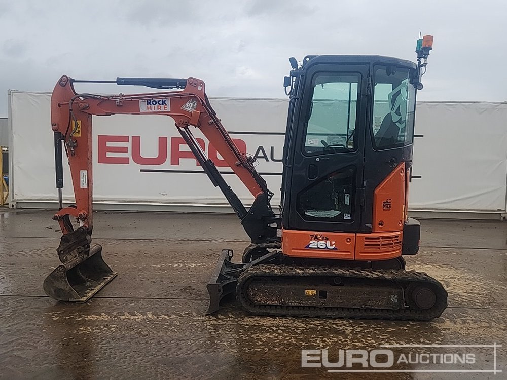 2021 Hitachi ZX26U-6 CLR - Miniekskavaator: pilt 2 2021 Hitachi ZX26U-6 CLR - Miniekskavaator: pilt 2
