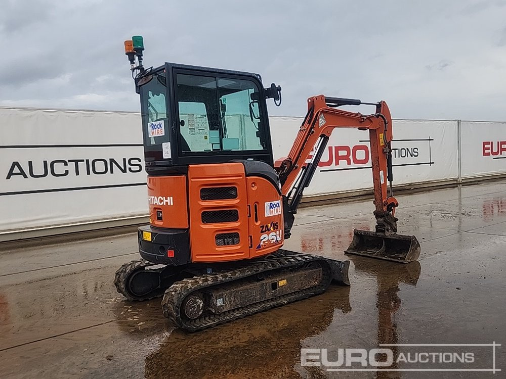 2021 Hitachi ZX26U-6 CLR - Miniekskavaator: pilt 4 2021 Hitachi ZX26U-6 CLR - Miniekskavaator: pilt 4