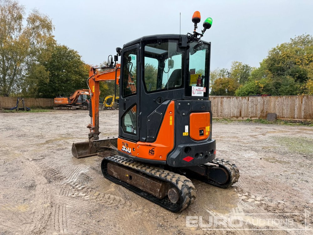 2021 Hitachi ZX33U-6 CLR - Miniekskavaator: pilt 3 2021 Hitachi ZX33U-6 CLR - Miniekskavaator: pilt 3