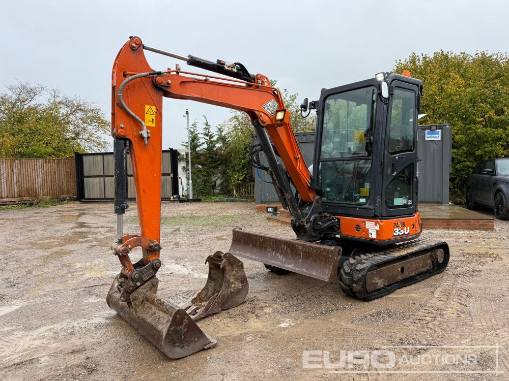 2021 Hitachi ZX33U-6 CLR - Miniekskavaator: pilt 1 2021 Hitachi ZX33U-6 CLR - Miniekskavaator: pilt 1