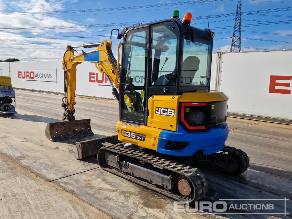 2021 JCB 35Z-1 - Miniekskavaator: pilt 3 2021 JCB 35Z-1 - Miniekskavaator: pilt 3