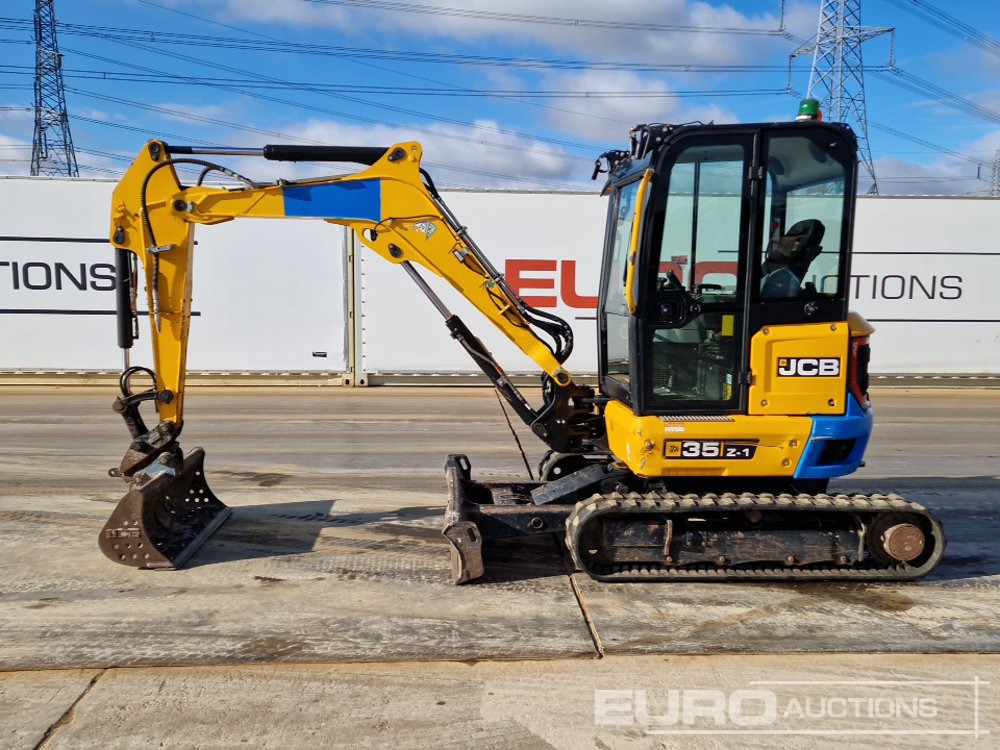2021 JCB 35Z-1 - Miniekskavaator: pilt 2 2021 JCB 35Z-1 - Miniekskavaator: pilt 2