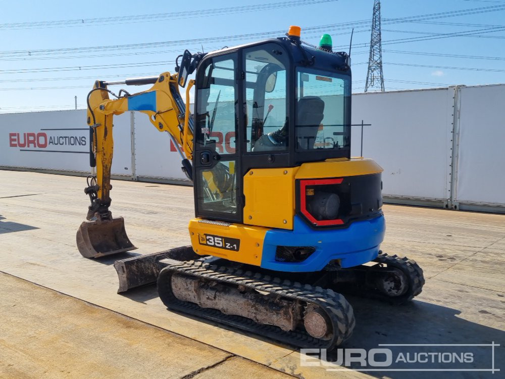 2021 JCB 35Z-1 - Miniekskavaator: pilt 3 2021 JCB 35Z-1 - Miniekskavaator: pilt 3