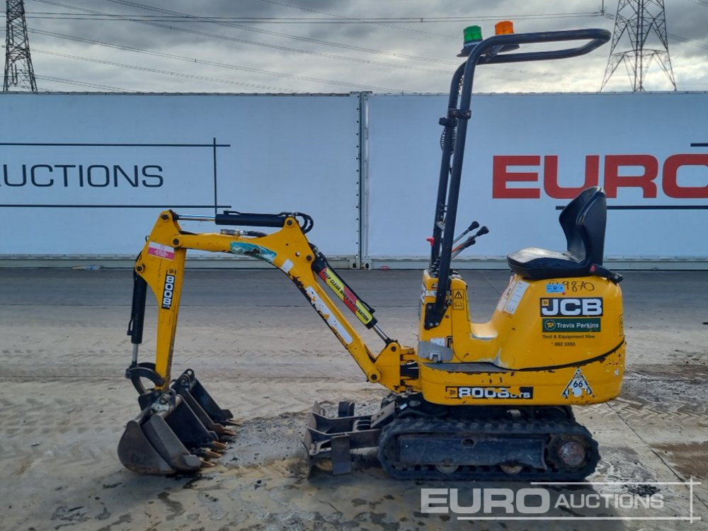 2021 JCB 8008CTS - Miniekskavaator: pilt 2 2021 JCB 8008CTS - Miniekskavaator: pilt 2