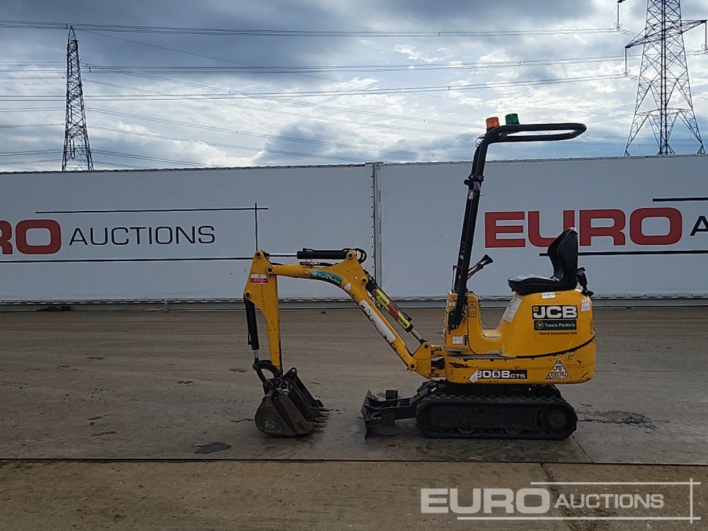 2021 JCB 8008CTS - Miniekskavaator: pilt 2 2021 JCB 8008CTS - Miniekskavaator: pilt 2