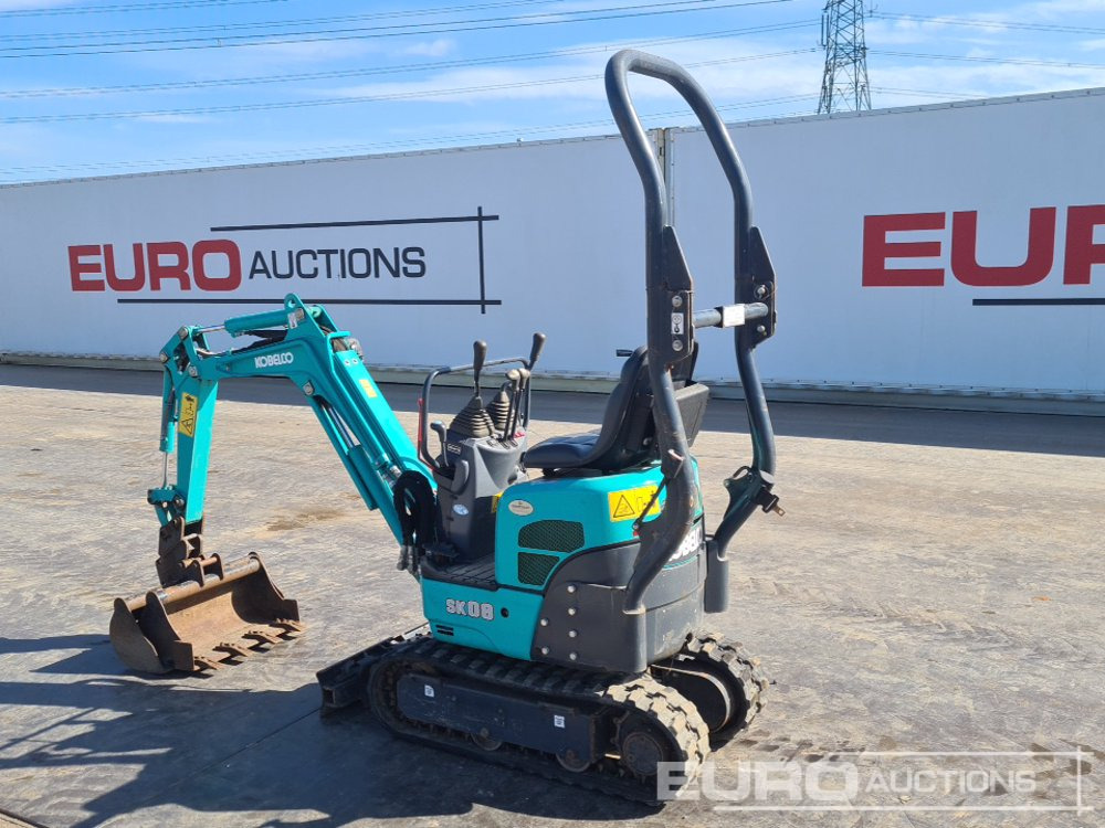 2021 Kobelco SK08-1EV - Miniekskavaator: pilt 3 2021 Kobelco SK08-1EV - Miniekskavaator: pilt 3